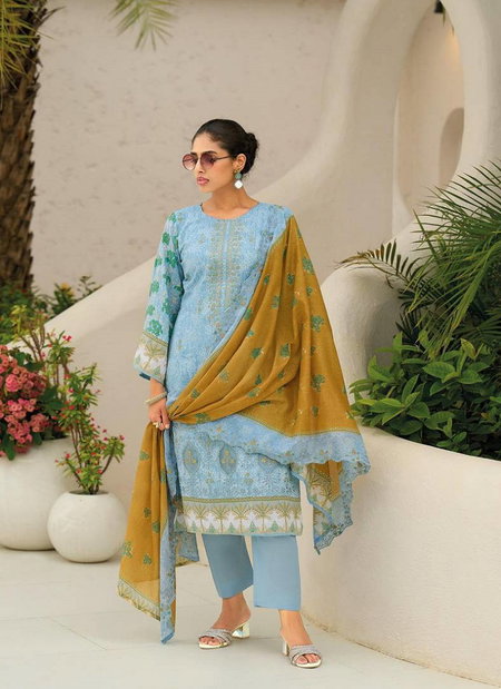 Bin Saeed 17 By Deepsy Pure Cotton Pakistani Salwar Suits Exporters In India